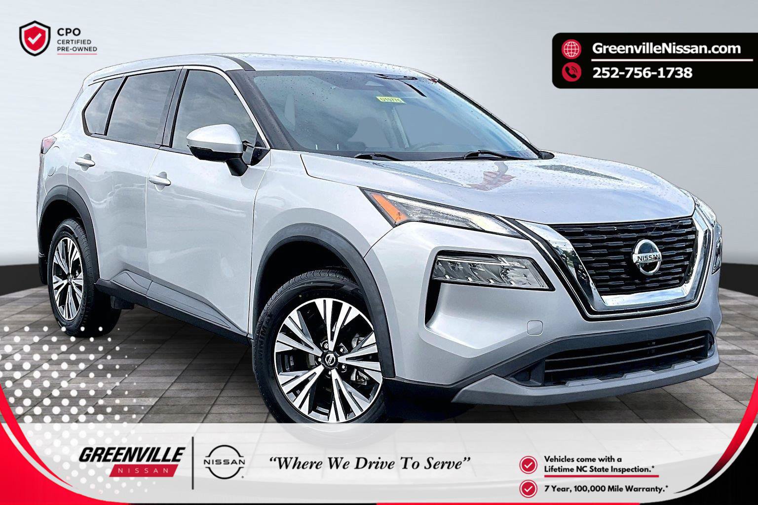 Certified 2021 Nissan Rogue SV