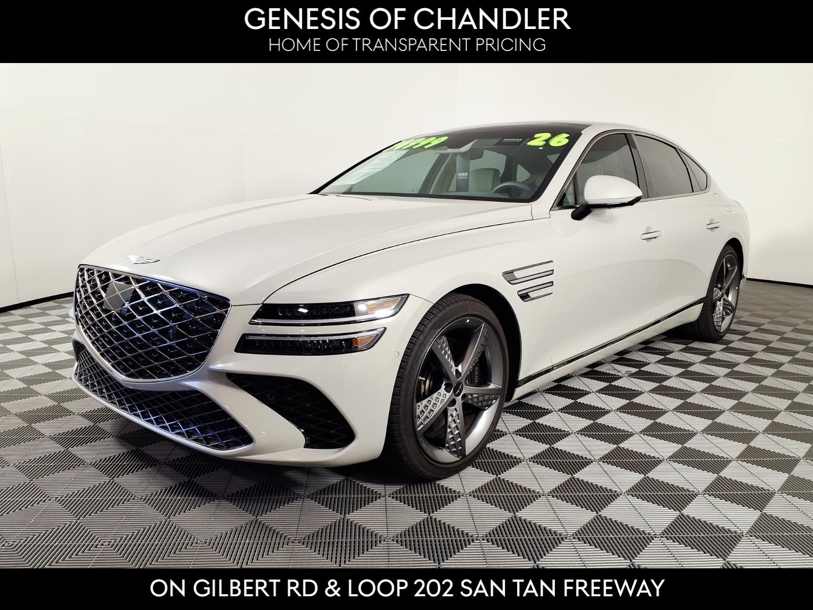 Certified 2026 Genesis G80 3.5T Sport Prestige