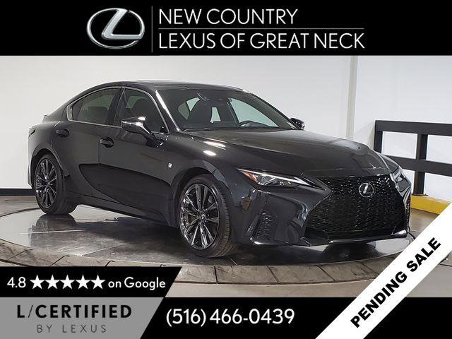 Certified 2023 Lexus IS 350 F Sport w/ Memory Package