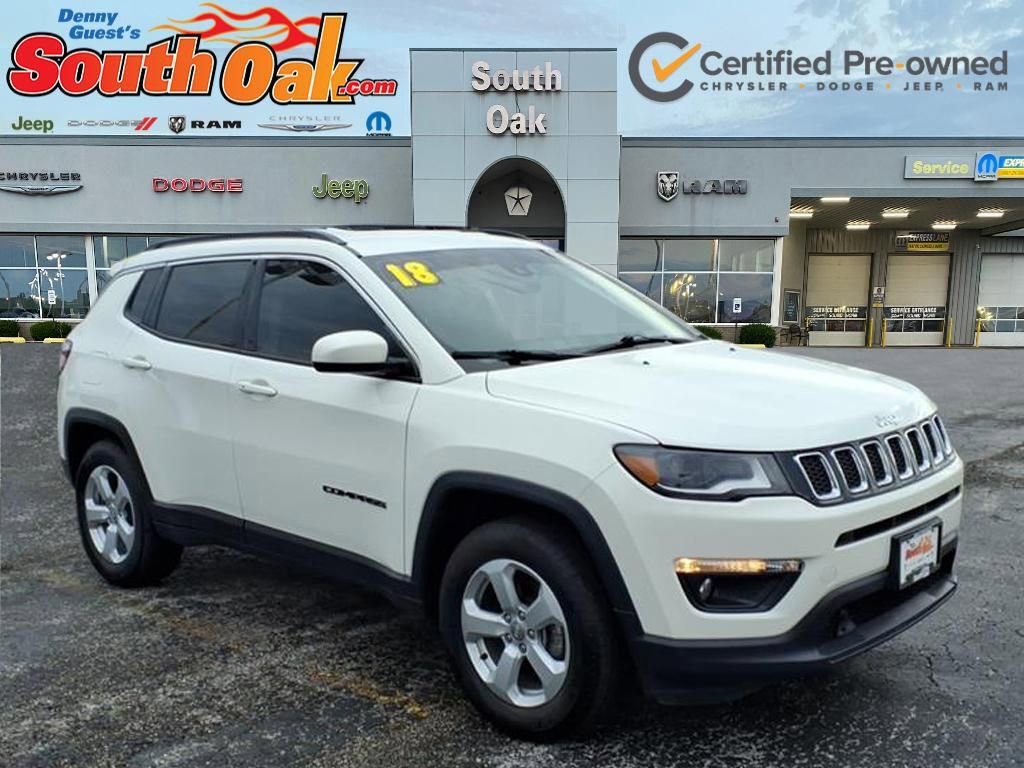 Certified 2018 Jeep Compass Latitude w/ Popular Equipment Group