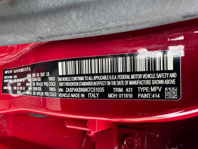 2019 Alfa Romeo Stelvio Ti