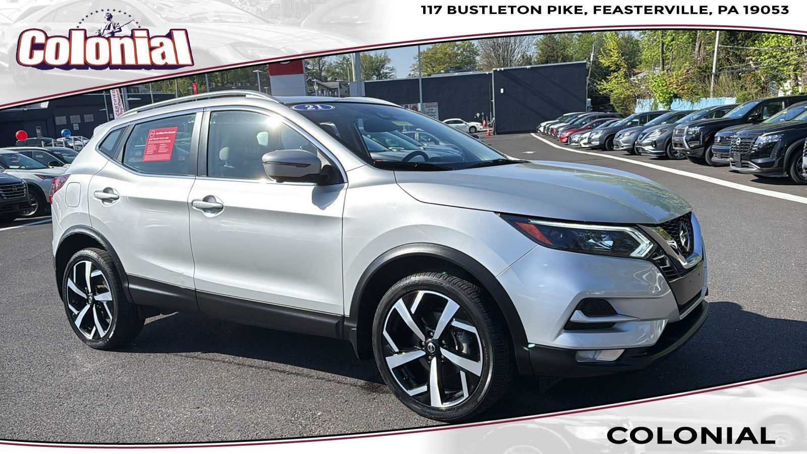 Certified 2021 Nissan Rogue Sport SL w/ Premium Package