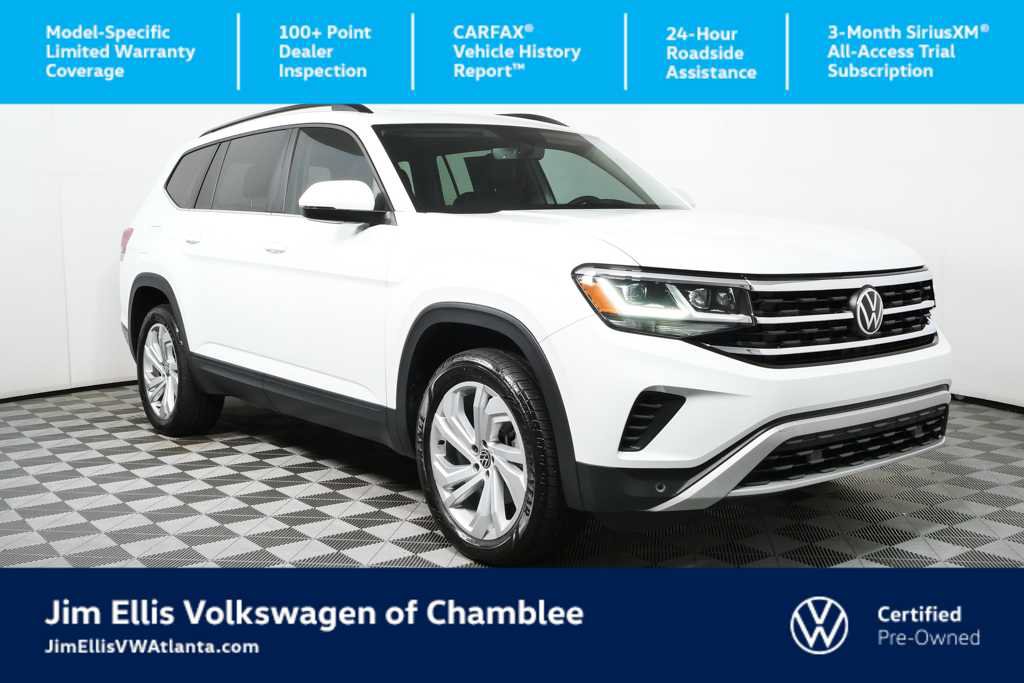 Certified 2022 Volkswagen Atlas SE