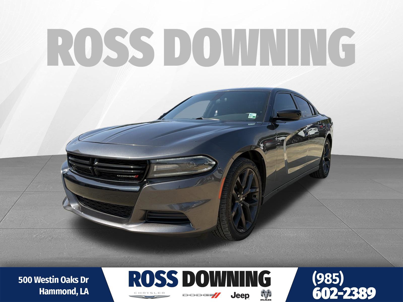 Used 2019 Dodge Charger SXT w/ Blacktop Package
