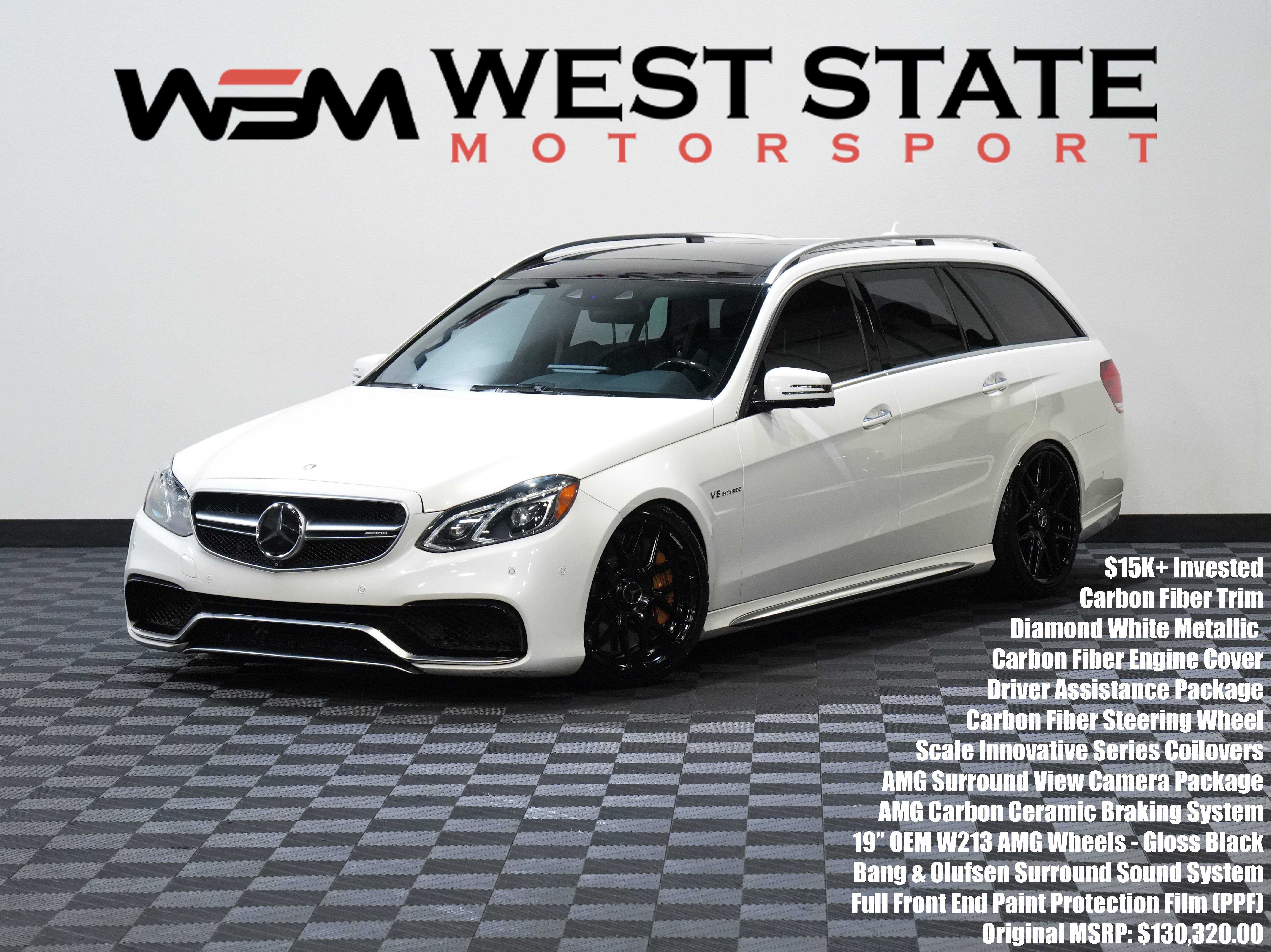 Used 2014 Mercedes-Benz E 63 AMG S-Model w/ Driver Assistance Package
