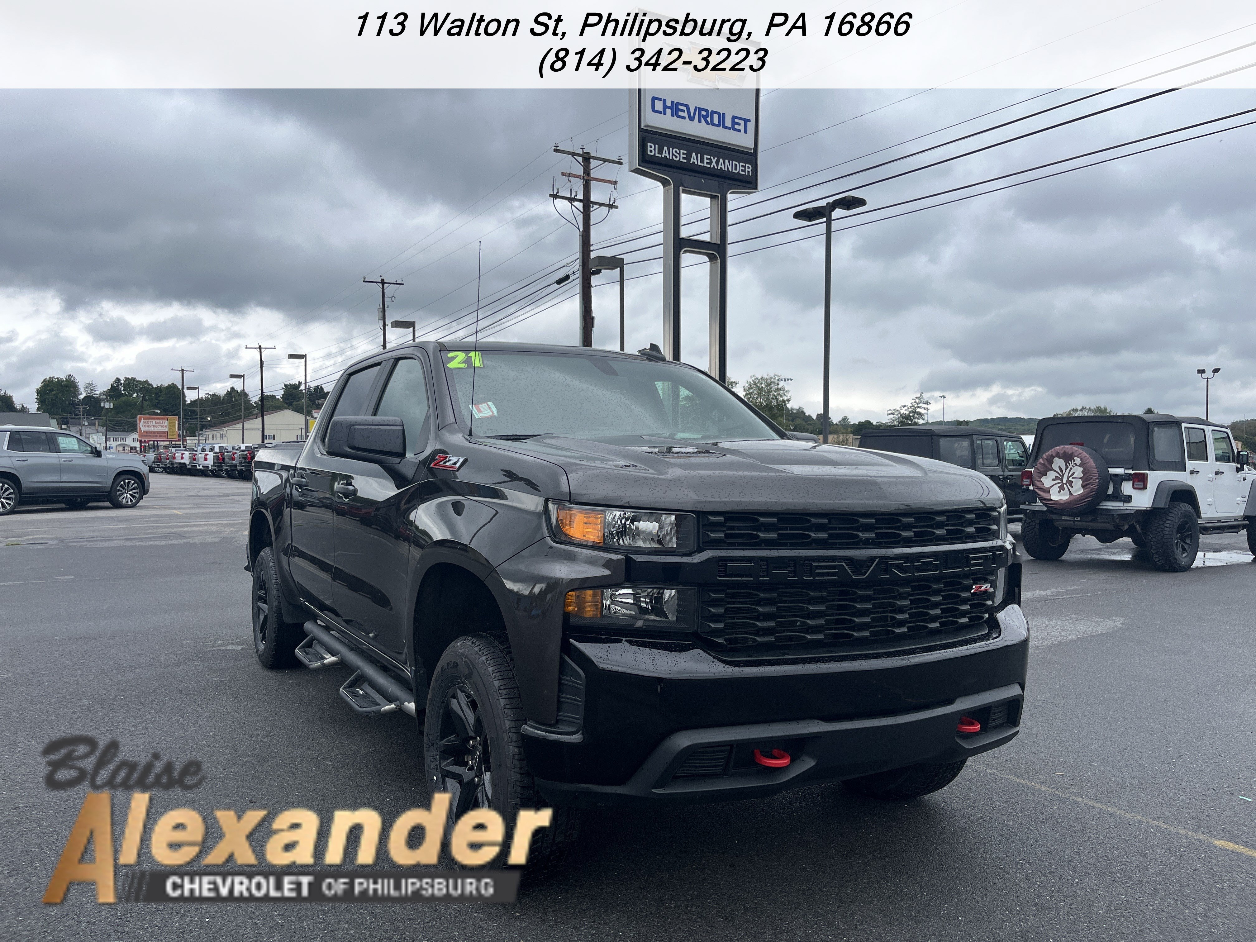 Used 2021 Chevrolet Silverado 1500 Custom Trail Boss