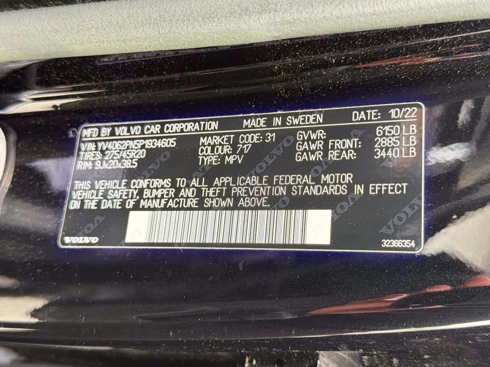 2023 Volvo Xc90 B6 Plus