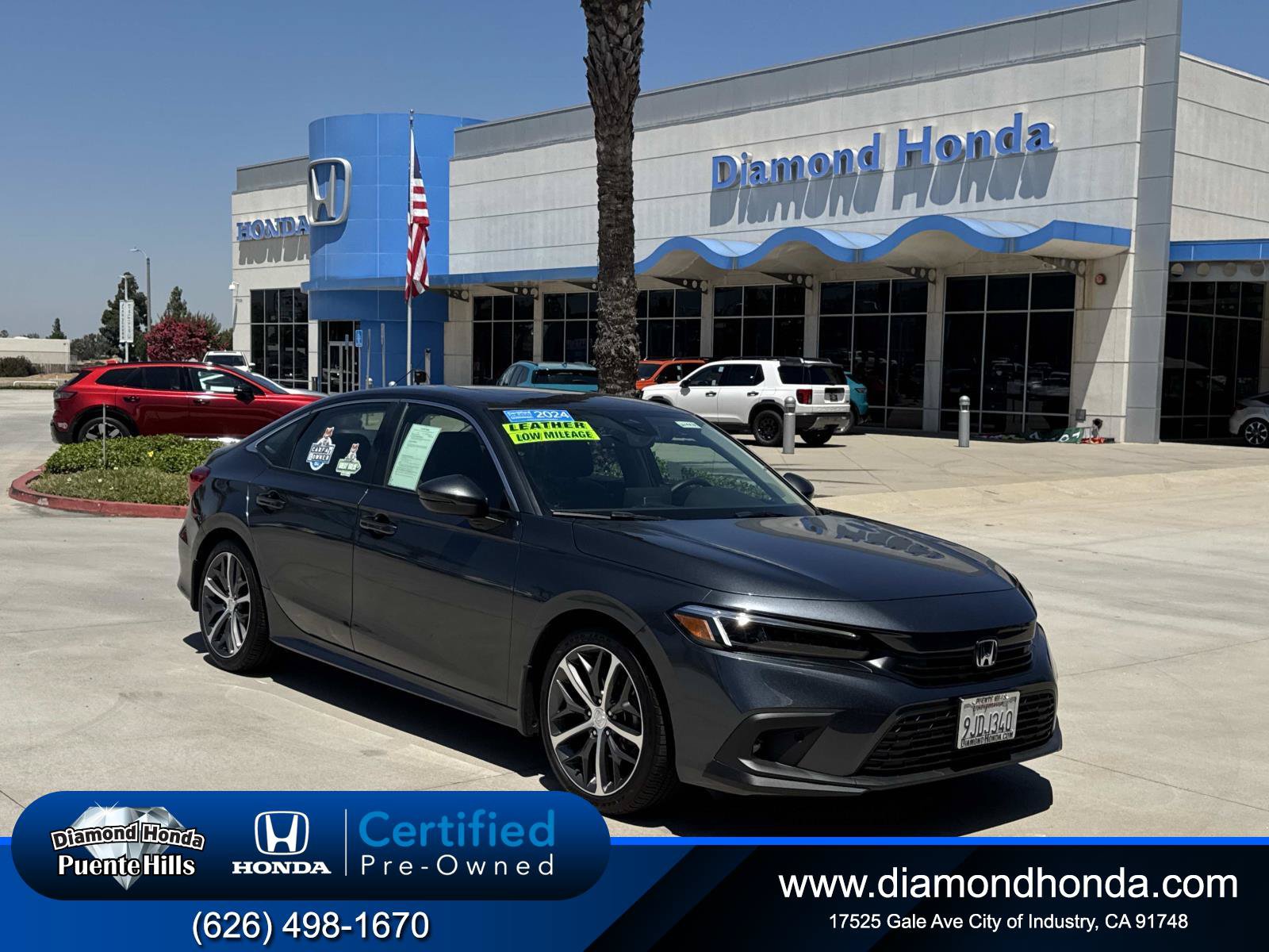 Certified 2024 Honda Civic Touring