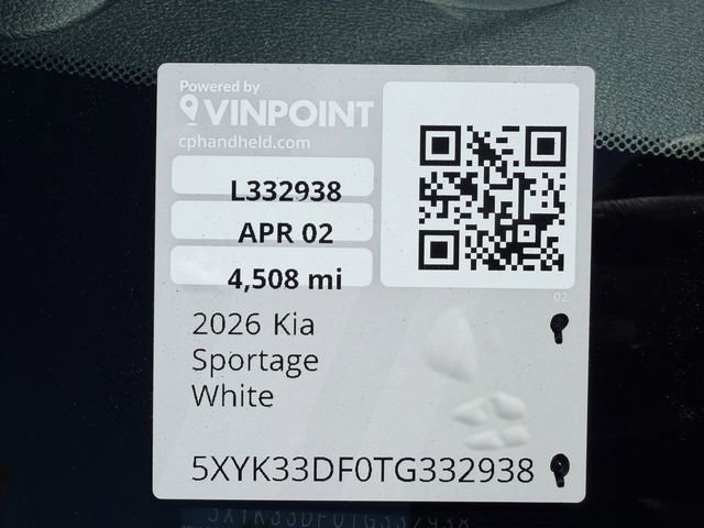 2026 Kia Sportage EX