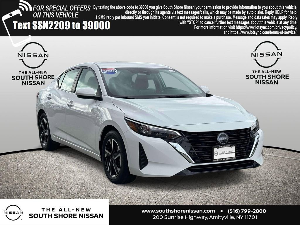 Certified 2025 Nissan Sentra SV