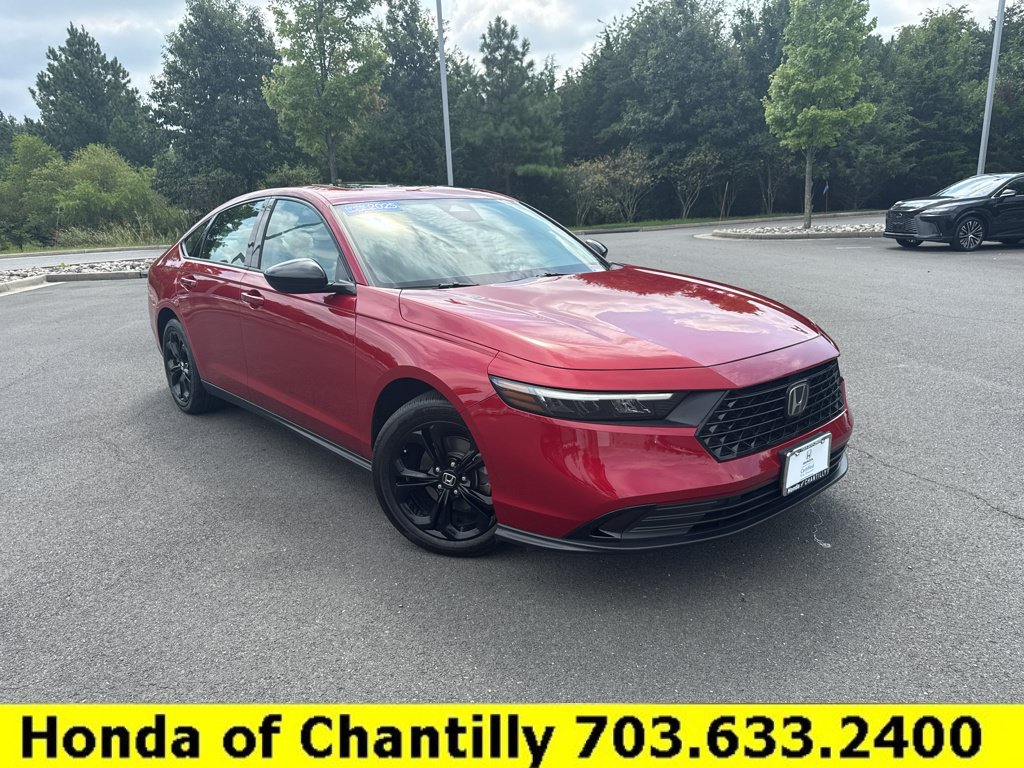 Certified 2025 Honda Accord SE