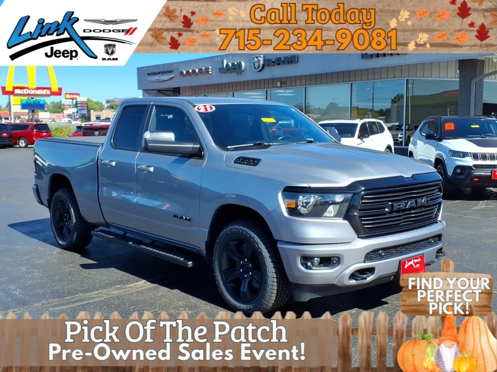 Used 2021 RAM 1500 Big Horn