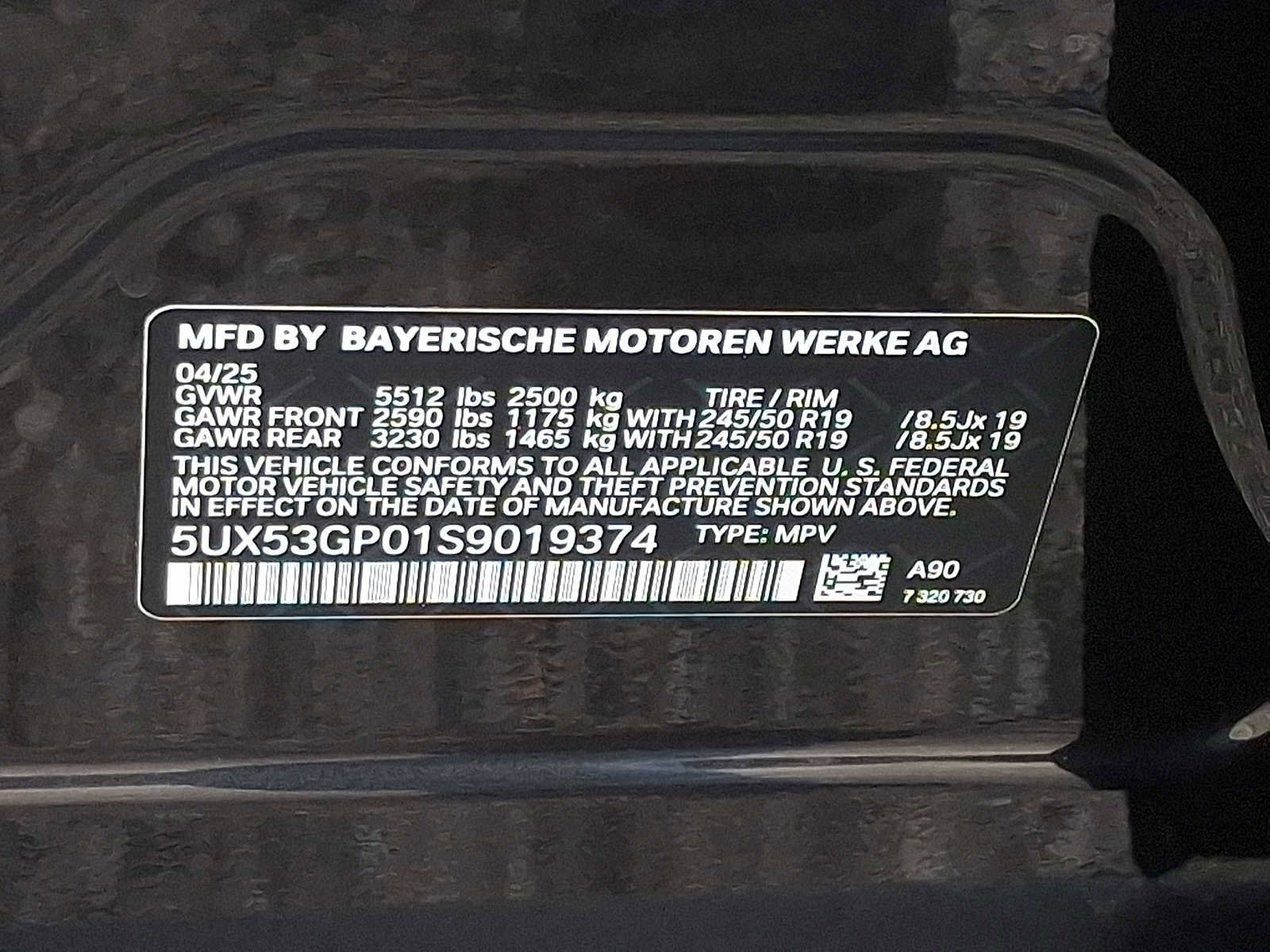 2025 BMW X3 xDrive30i