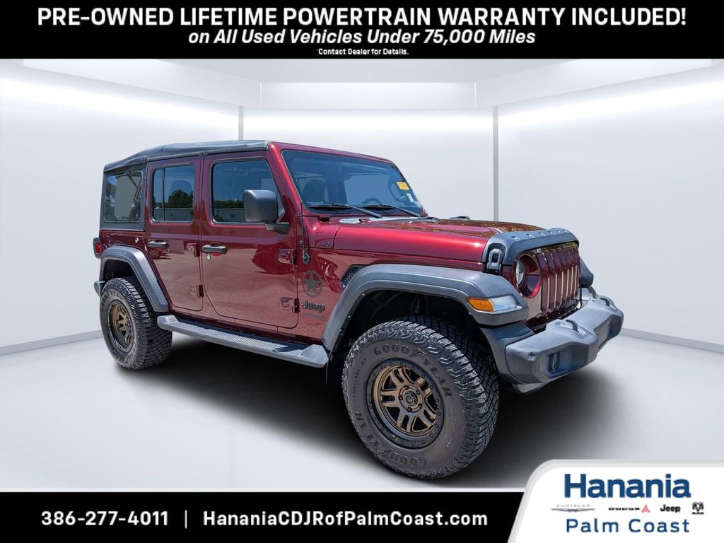 Used 2022 Jeep Wrangler Unlimited Sport