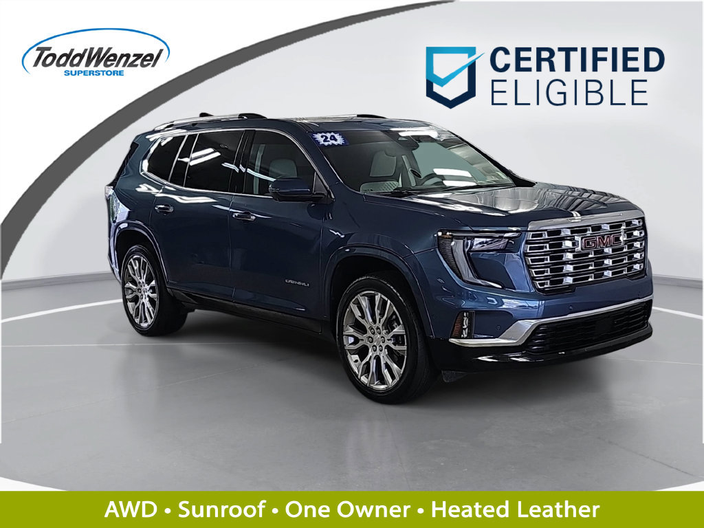 Certified 2024 GMC Acadia Denali w/ Super Cruise Package