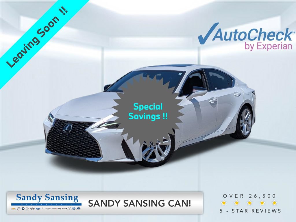 Used 2023 Lexus IS 300 w/ Comfort Package