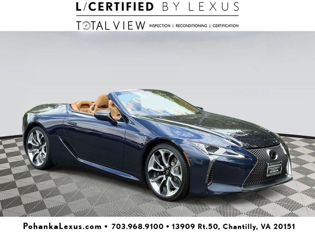 Used 2021 Lexus LC 500 Convertible w/ Touring Package