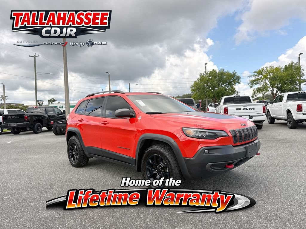 Used 2021 Jeep Cherokee Trailhawk w/ Sun, Sound & Nav Group