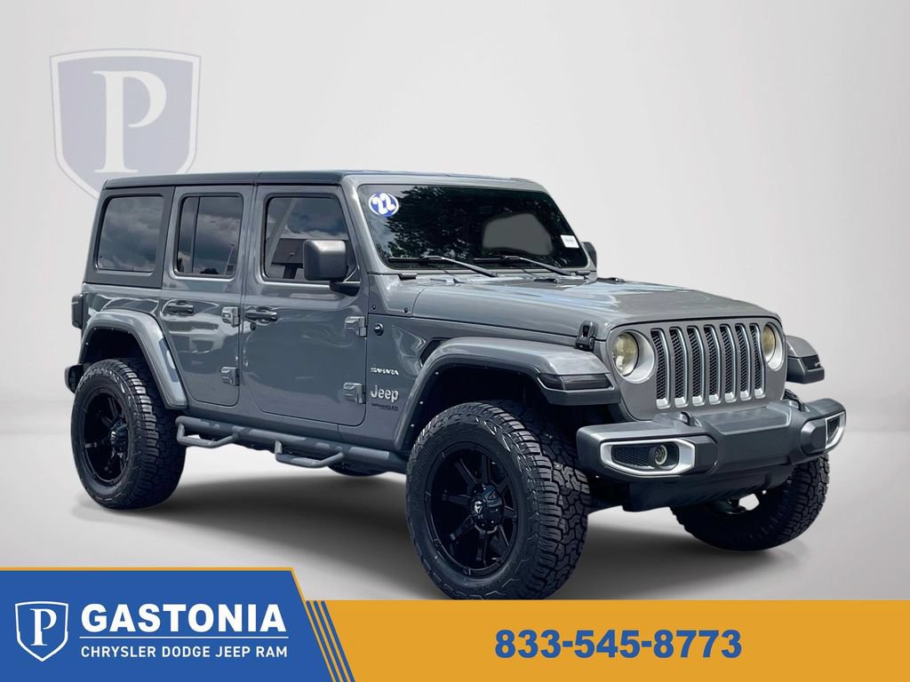 Certified 2022 Jeep Wrangler Unlimited Sahara