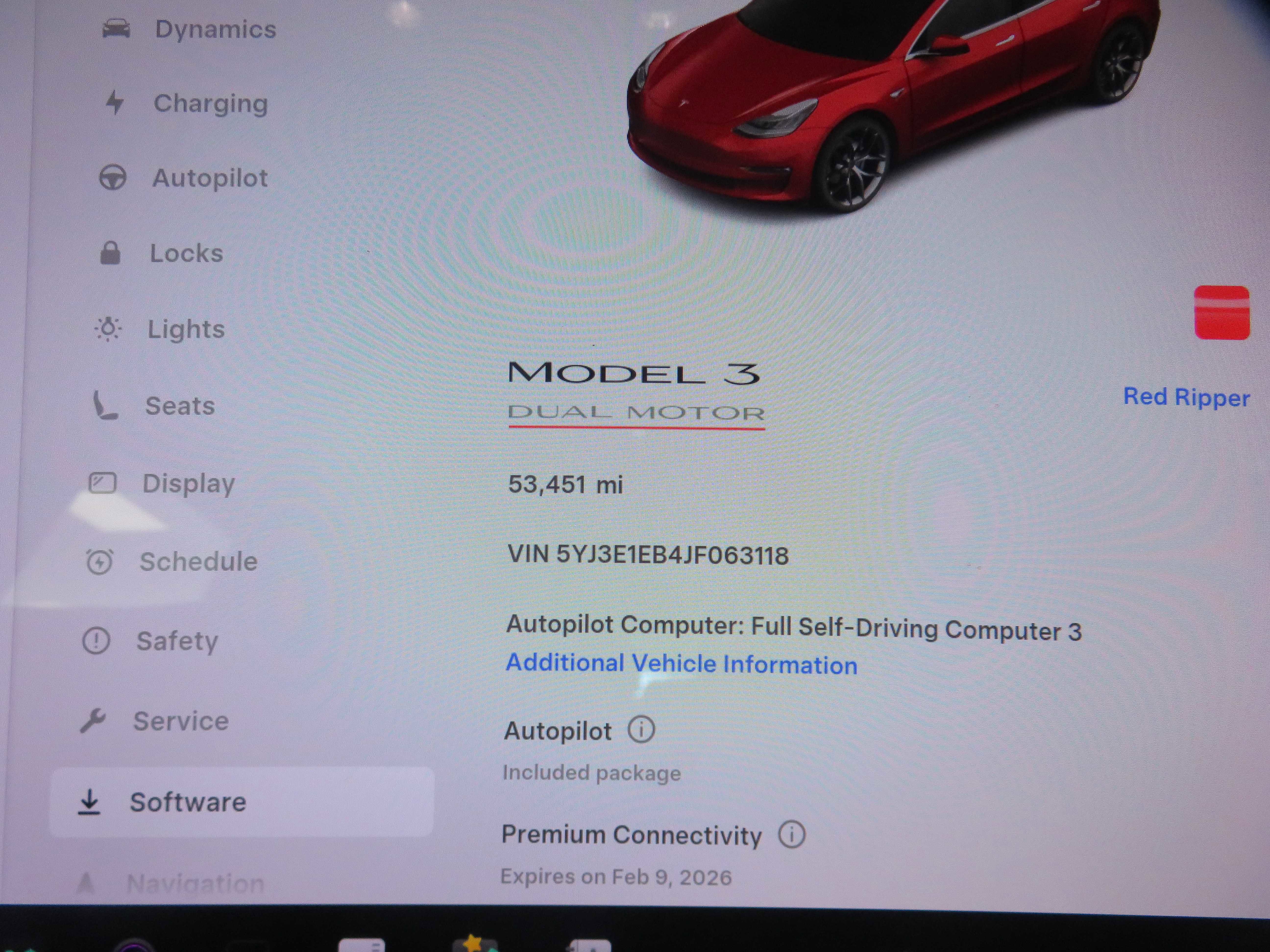 2018 Tesla Model 3 Performance