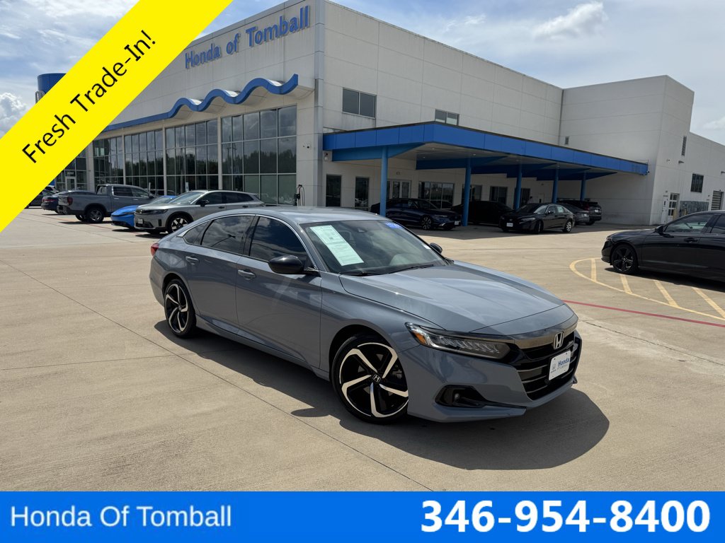 Certified 2022 Honda Accord Sport