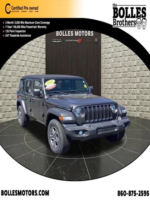 Certified 2022 Jeep Wrangler Unlimited Sport