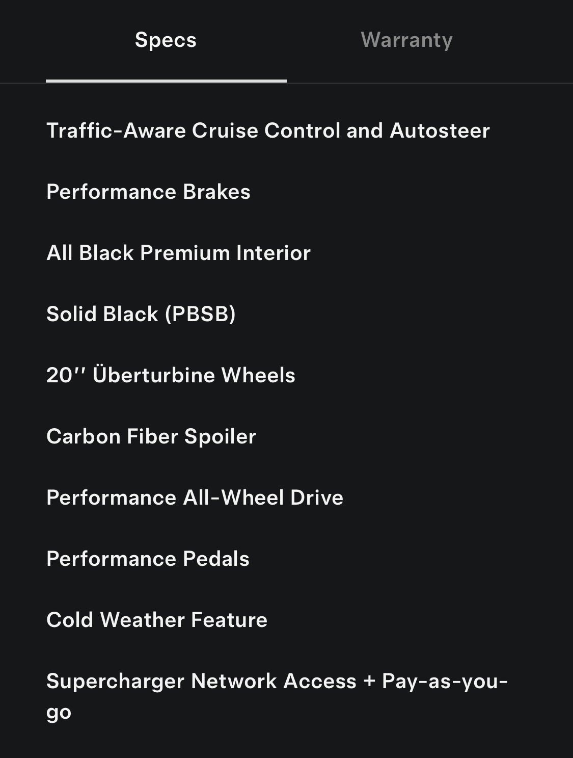 2023 Tesla Model 3 Performance