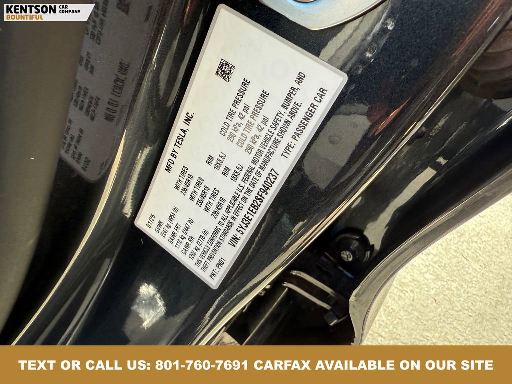 2025 Tesla Model 3 Long Range