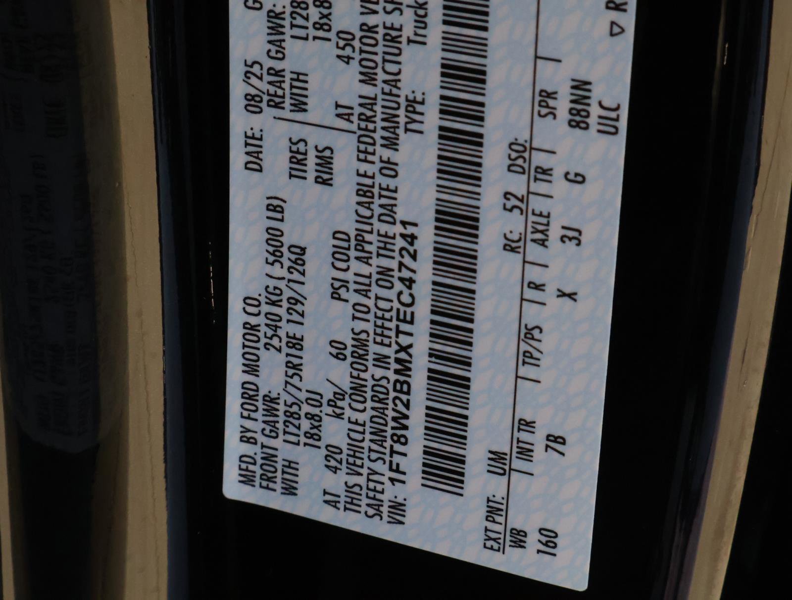 2026 Ford F250 Platinum