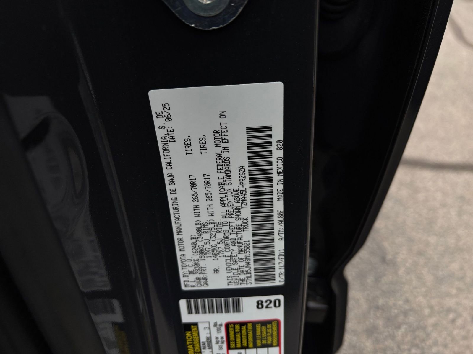 2025 Toyota Tacoma TRD Off-Road