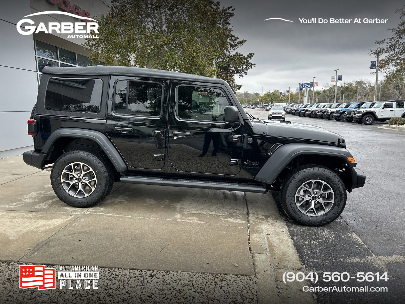 New 2025 Jeep Wrangler Unlimited Sport
