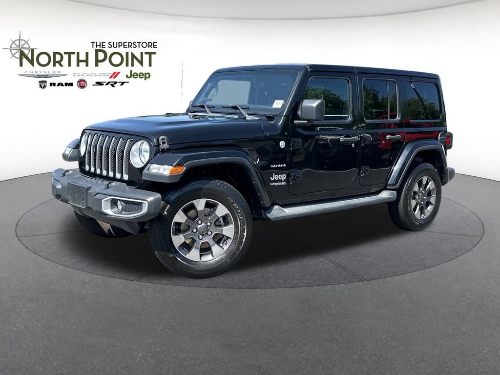 Certified 2018 Jeep Wrangler Unlimited Sahara