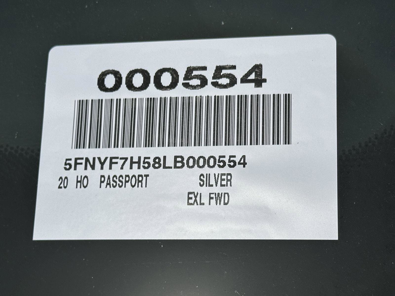 2020 Honda Passport EX-L