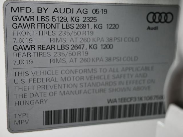 2019 Audi Q3 2.0T Premium Plus