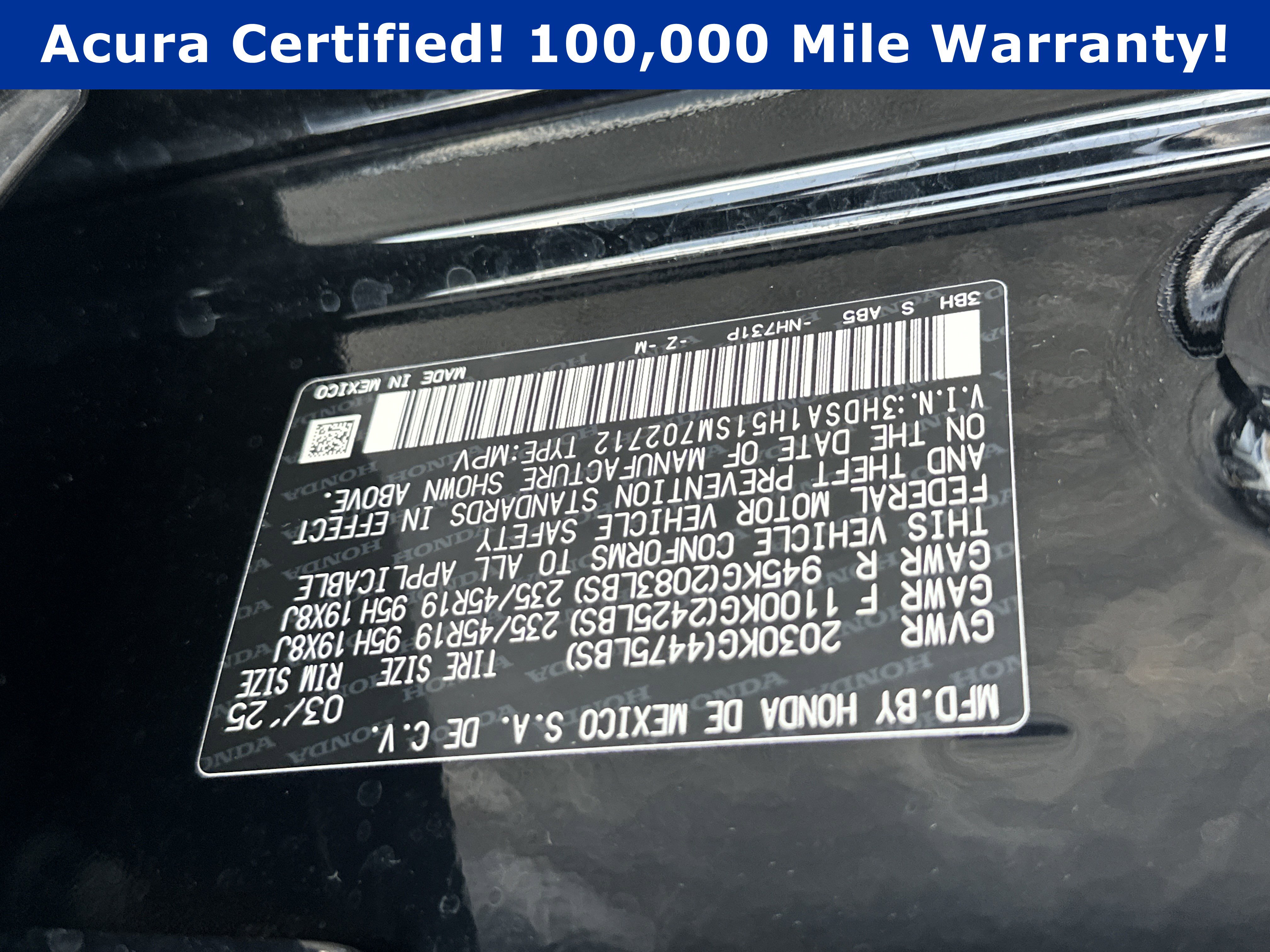 2025 Acura ADX A-Spec