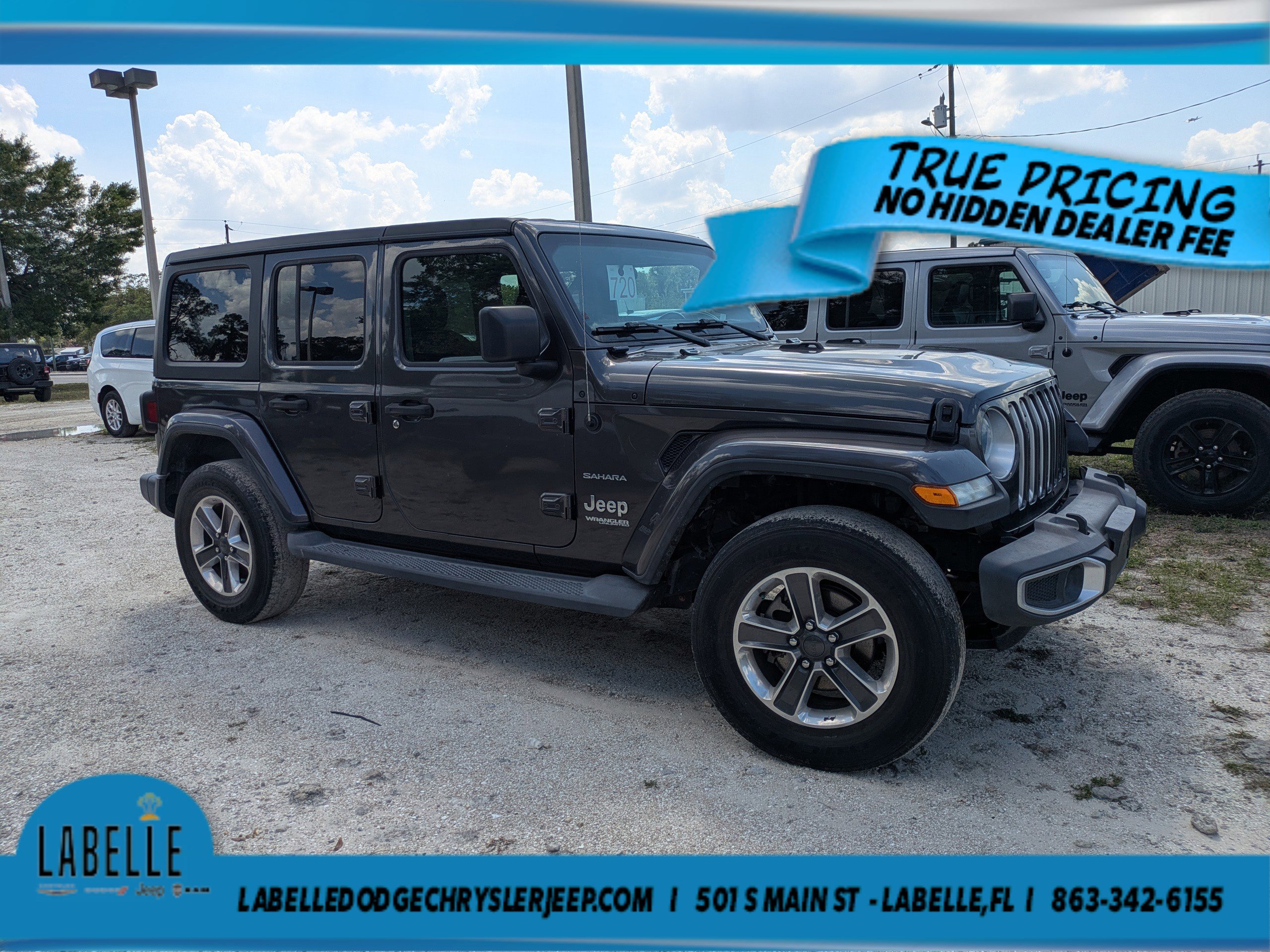 Used 2020 Jeep Wrangler Unlimited Sahara