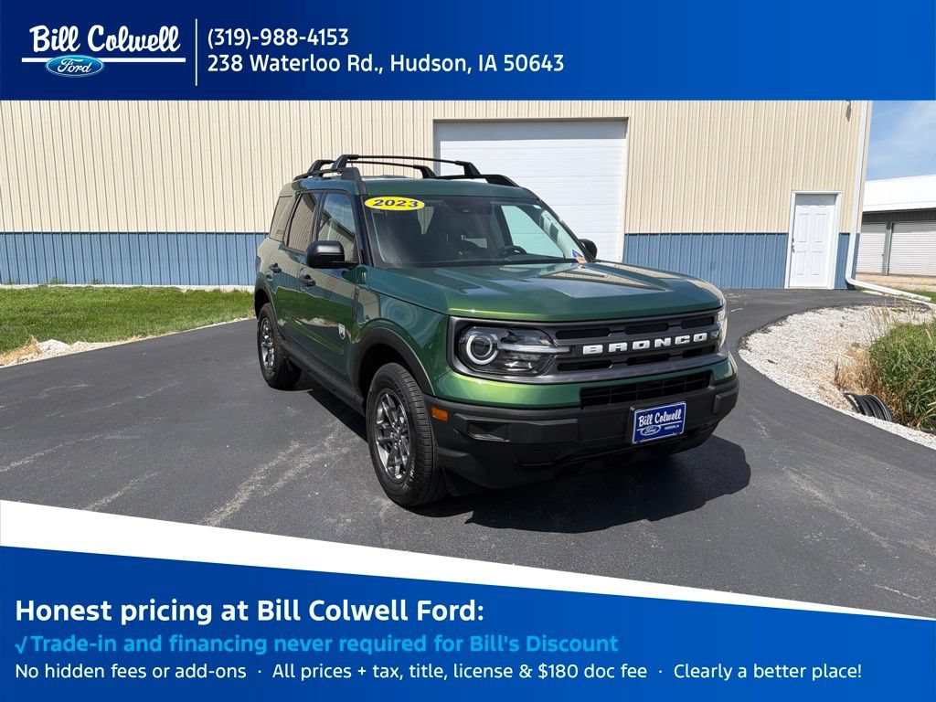 Certified 2023 Ford Bronco Sport Big Bend