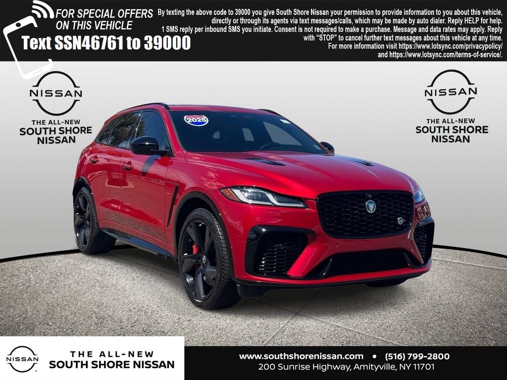 虎屋　フェーヴ　2025 Used 2025 Jaguar F-PACE SVR 575 Edition for Sale Near Me - Autotrader