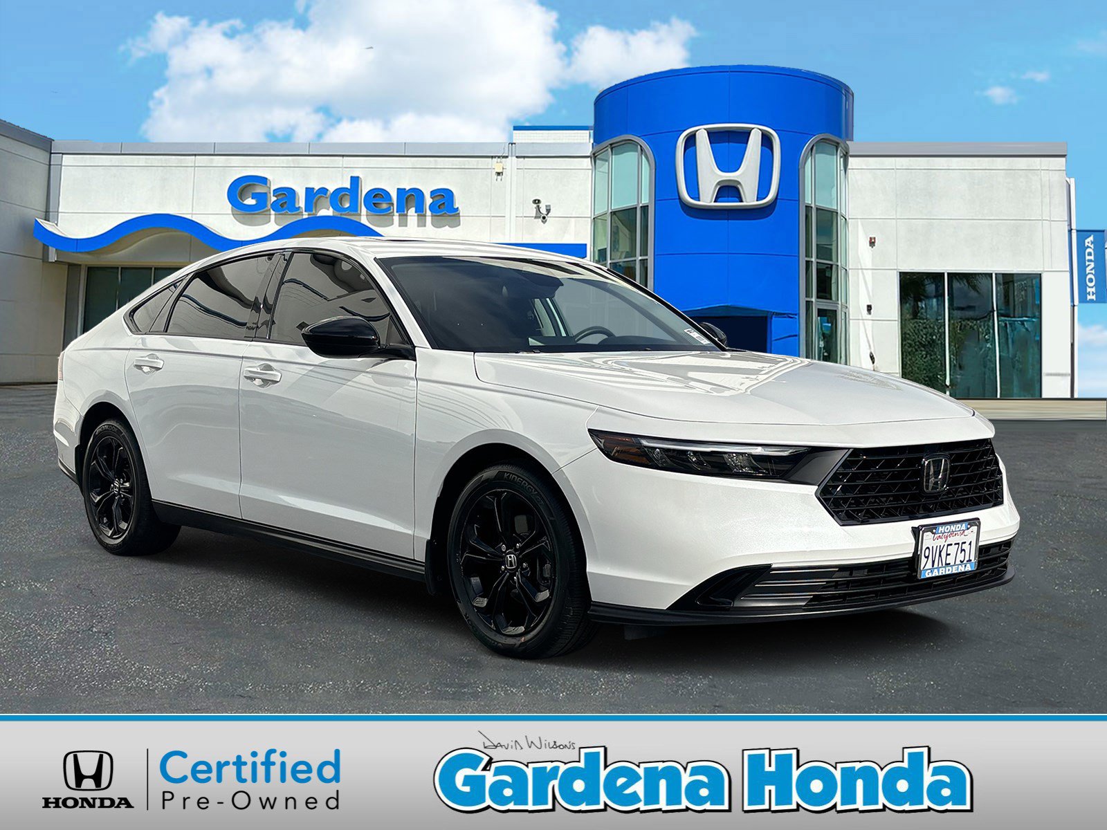 Certified 2025 Honda Accord SE