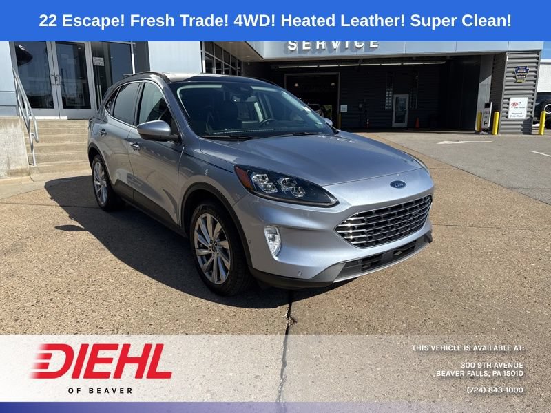 Certified 2022 Ford Escape Titanium w/ Titanium Elite Package