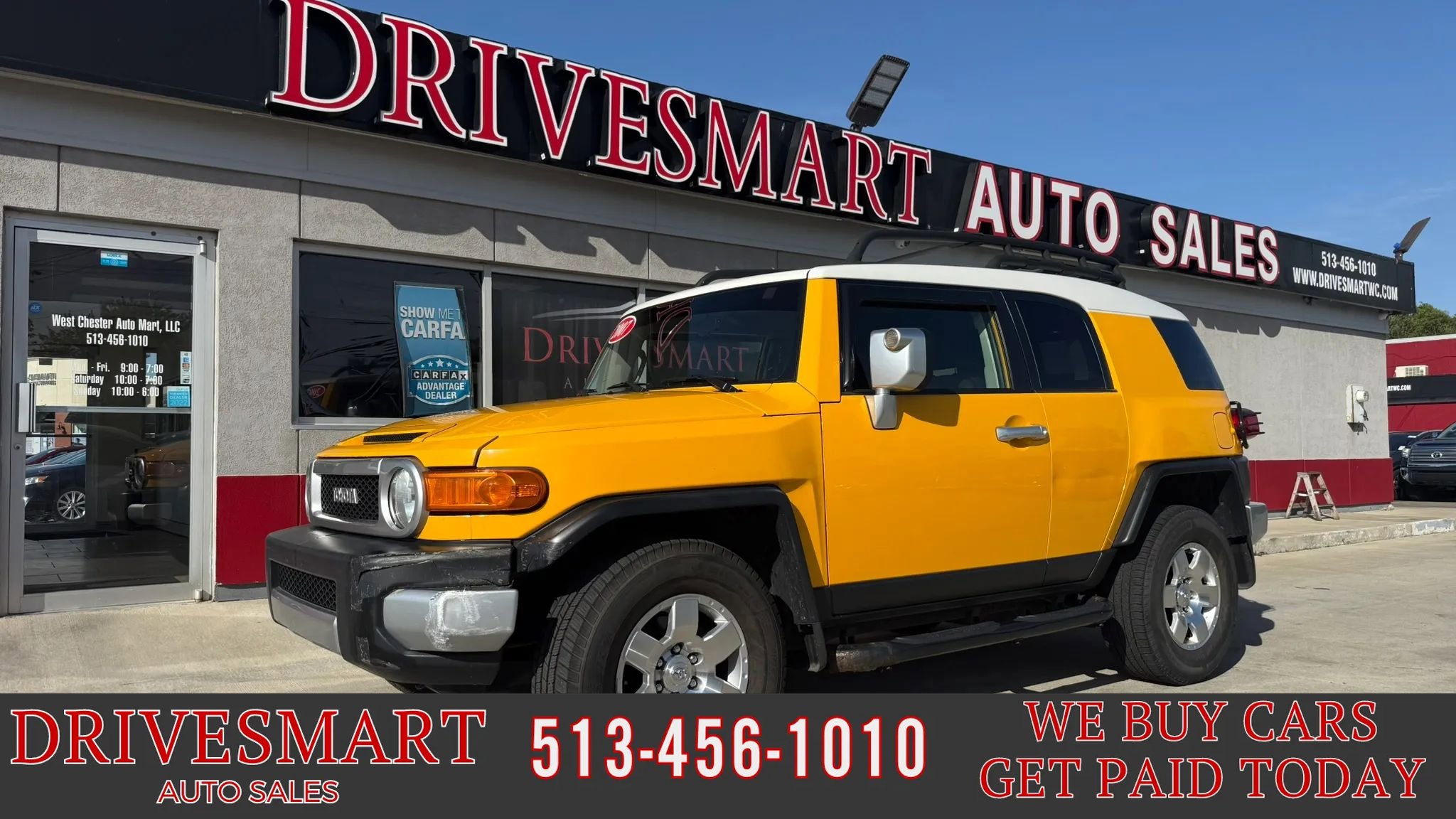Used 2007 Toyota FJ Cruiser 4WD