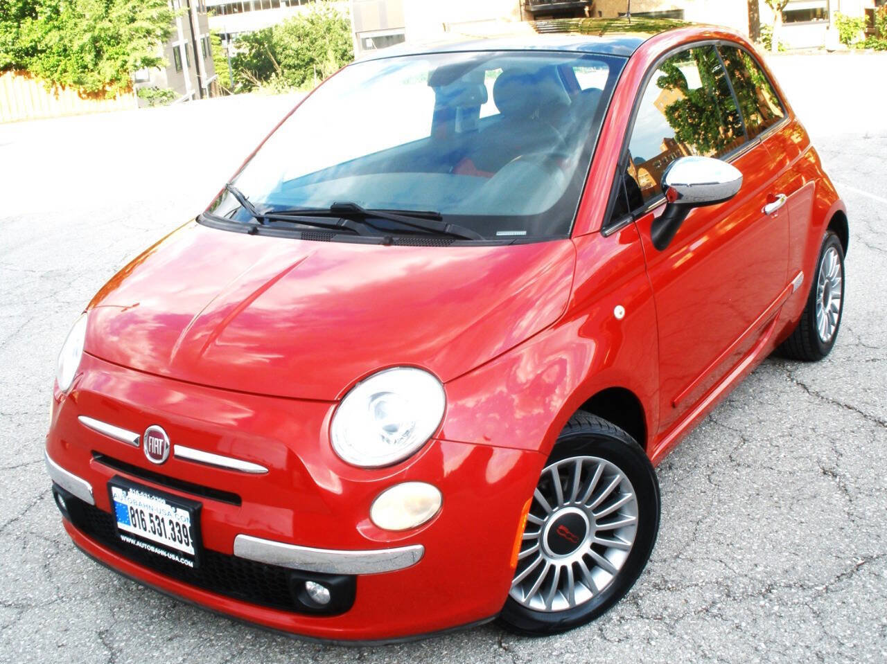 Used 2012 FIAT 500 Lounge w/ Luxury Leather Pkg