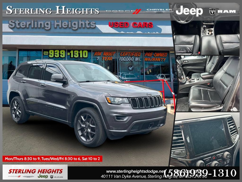 Used 2021 Jeep Grand Cherokee Limited w/ Quick Order Package 28K 80th
