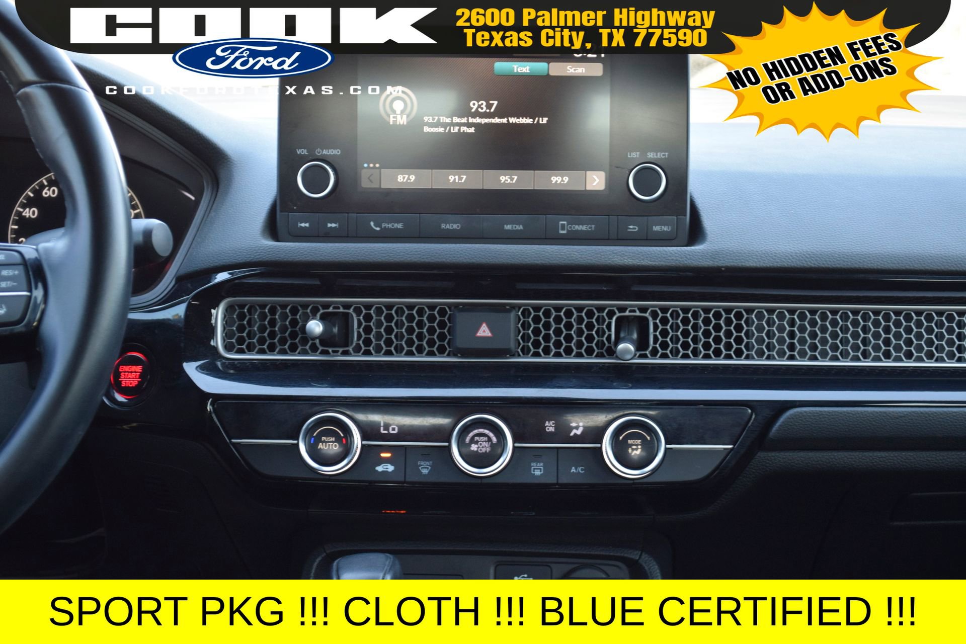 2023 Honda Civic Sport