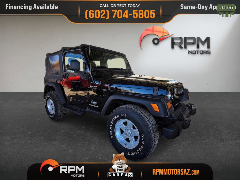 Used 2004 Jeep Wrangler Sport w/ 30" Tire & Wheel Group