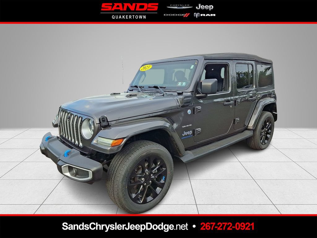 Used 2023 Jeep Wrangler Unlimited Sahara w/ Cold Weather Group