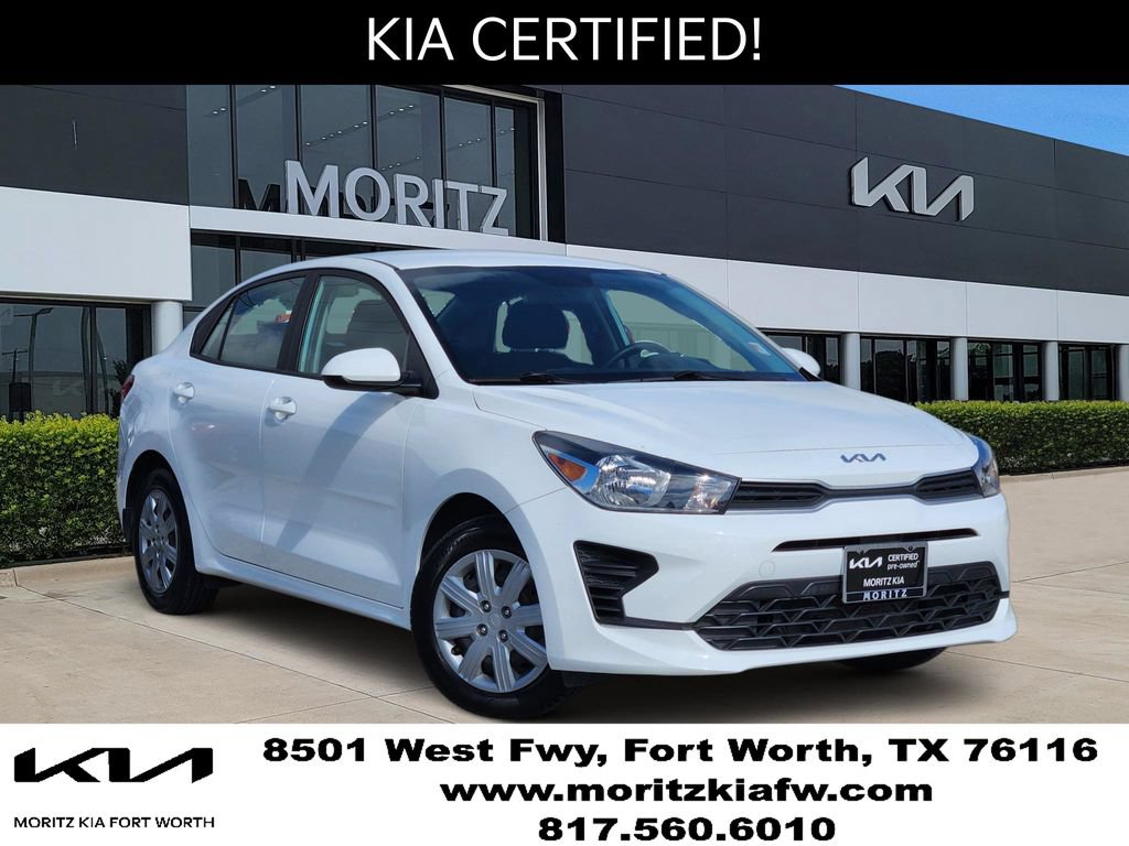 Certified 2022 Kia Rio LX
