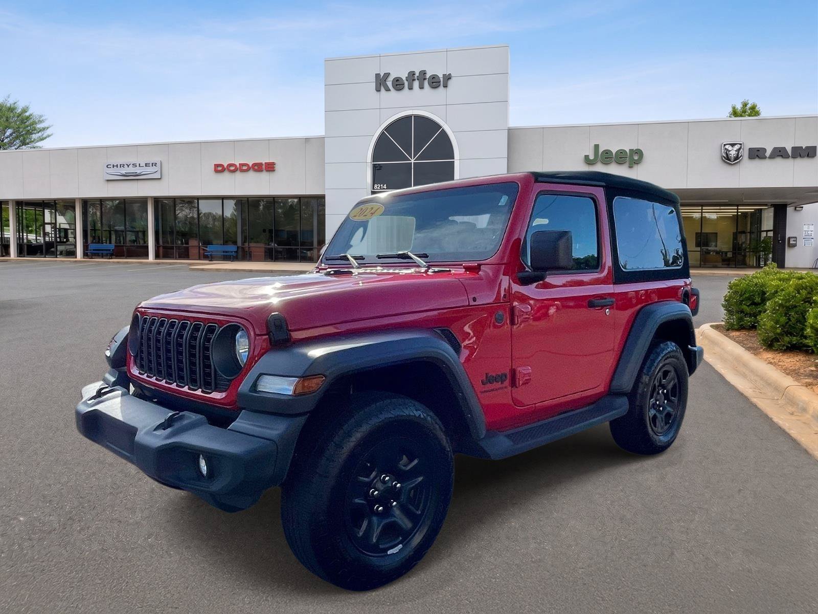 Certified 2024 Jeep Wrangler Sport