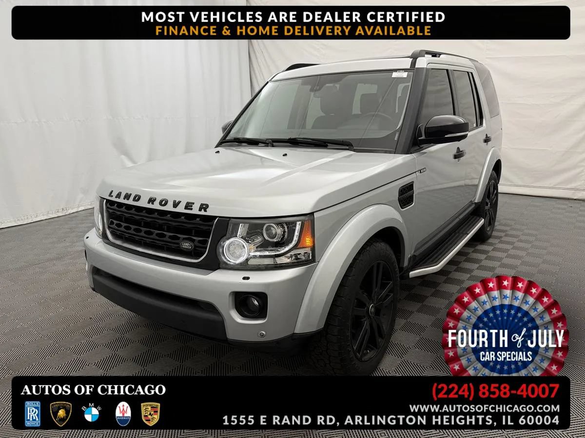 Used 2016 Land Rover LR4 HSE Silver Edition