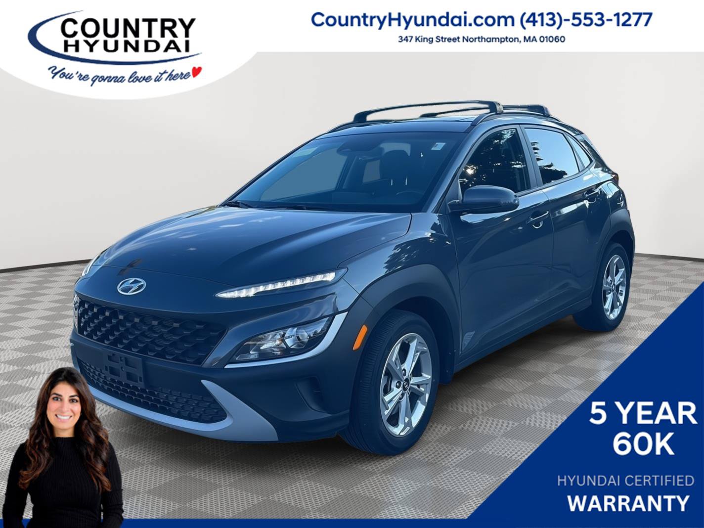 Certified 2023 Hyundai Kona SEL w/ Convenience Package